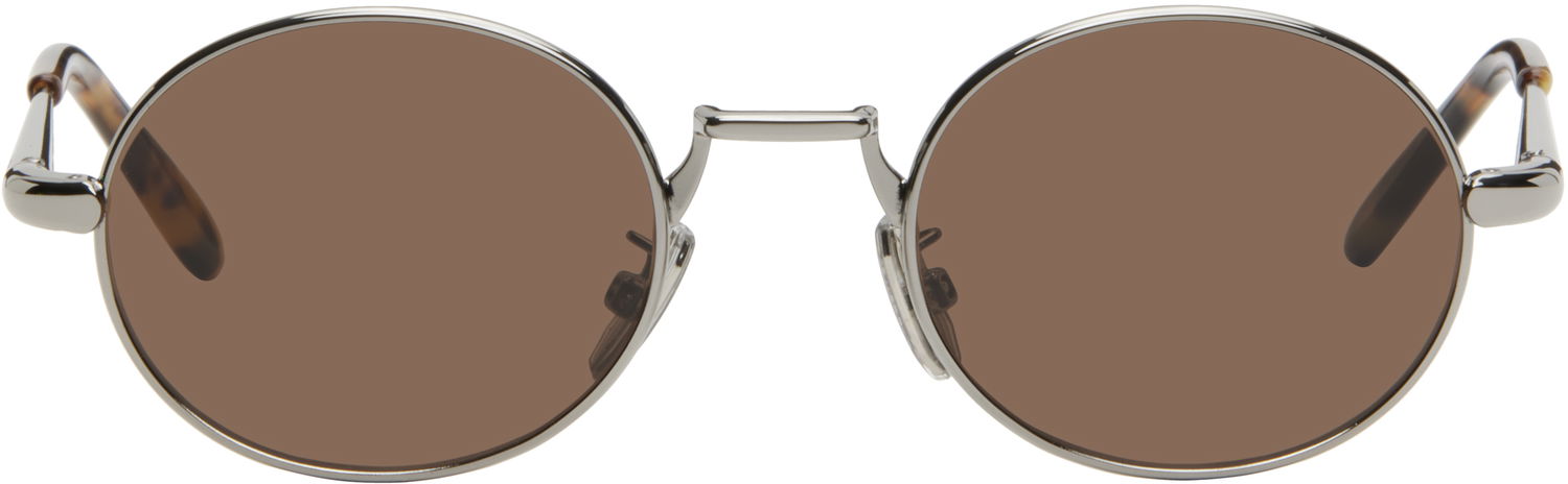 Slnečné okuliare Loewe Loewe Groove Oval Sunglasses Metalická | LW40151UM4814N 840126848762, 0
