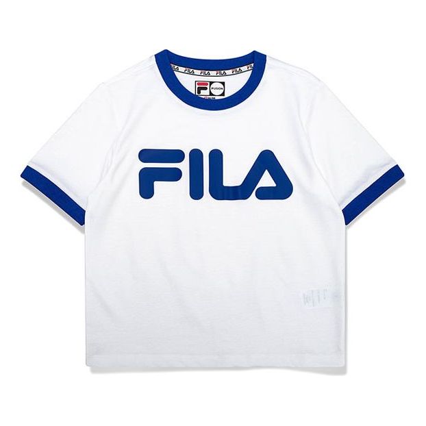 Tričko FILA Fusion Alphabet Logo Short Sleeve T-Shirt Biela | T11W022117F-WT
