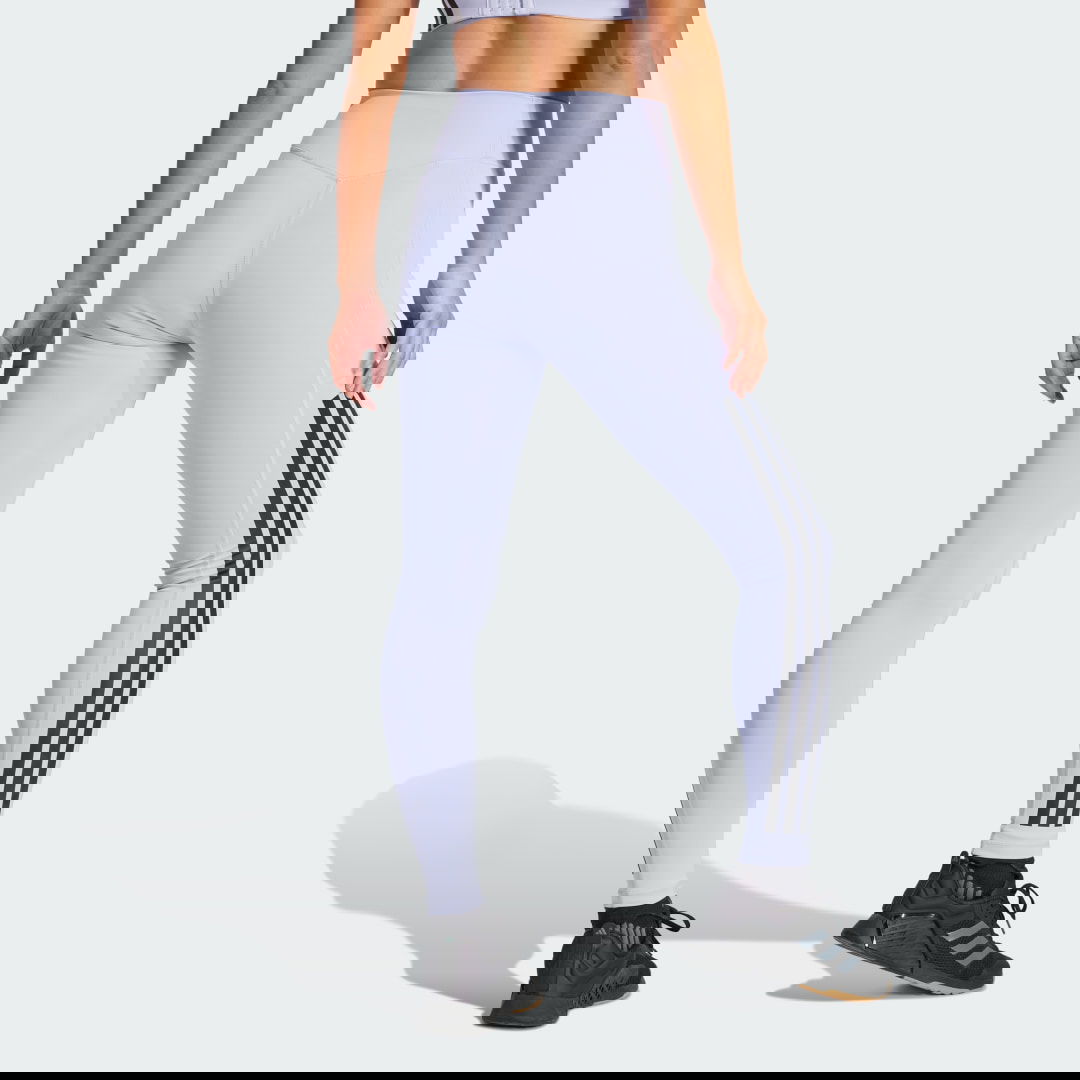 Legíny adidas Performance Training 3-Stripes Full-Length Tights Fialová | JI8765, 1