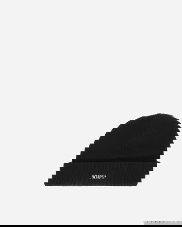 Kulicha WTAPS Ribbed Knit Beanie Čierna | 242MADT-HT04 001, 0