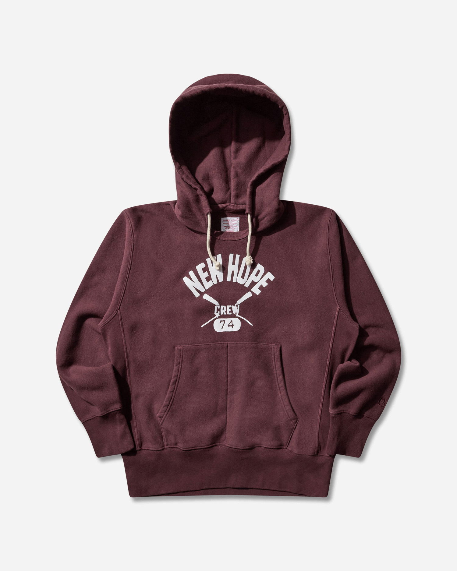 Mikina Champion Index and Archives Lighthouse Reverse Weave Fleece Hoodie New Hope Crew 74 Vínová | 221858 MS521, 1