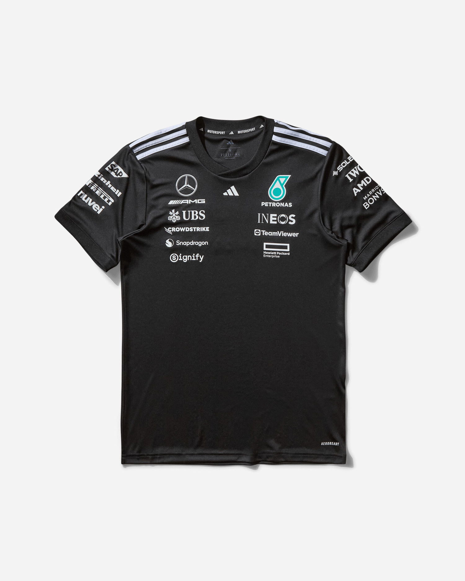 Tričko adidas Performance Mercedes-AMG Petronas Formula One Team Driver T-Shirt Čierna | JW5361, 1