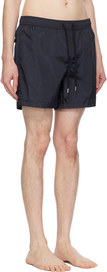Plavky Moncler Moncler Logo Patch Swim Shorts Čierna | K10912C0000353326, 1
