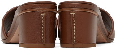 Tenisky a topánky Max Mara Max Mara Embossed Heeled Sandals Hnedá | 2345211131600 MM81128, 1