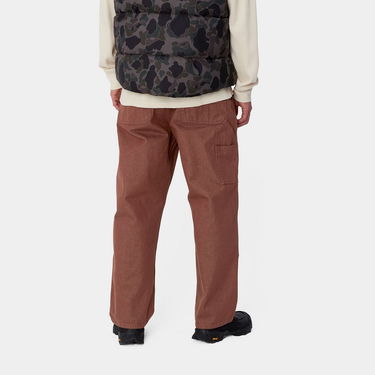 Cargo nohavice Carhartt WIP Double Knee Rinsed Pants Hnedá | I033887_9, 3
