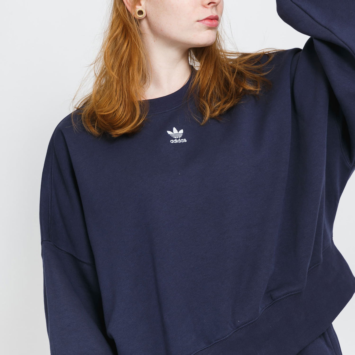 Mikina adidas Originals Sweatshirt Navy | HF7481, 1