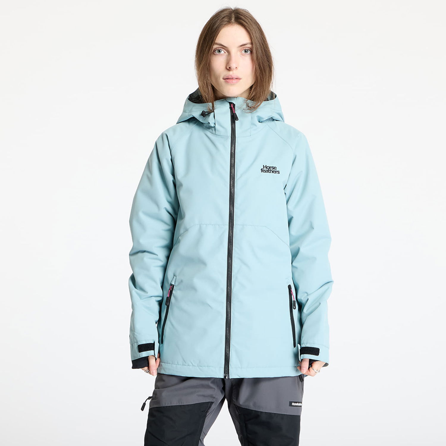 Parka Horsefeathers Women's Insulated Winter Jacket Modrá | OW223B, 0
