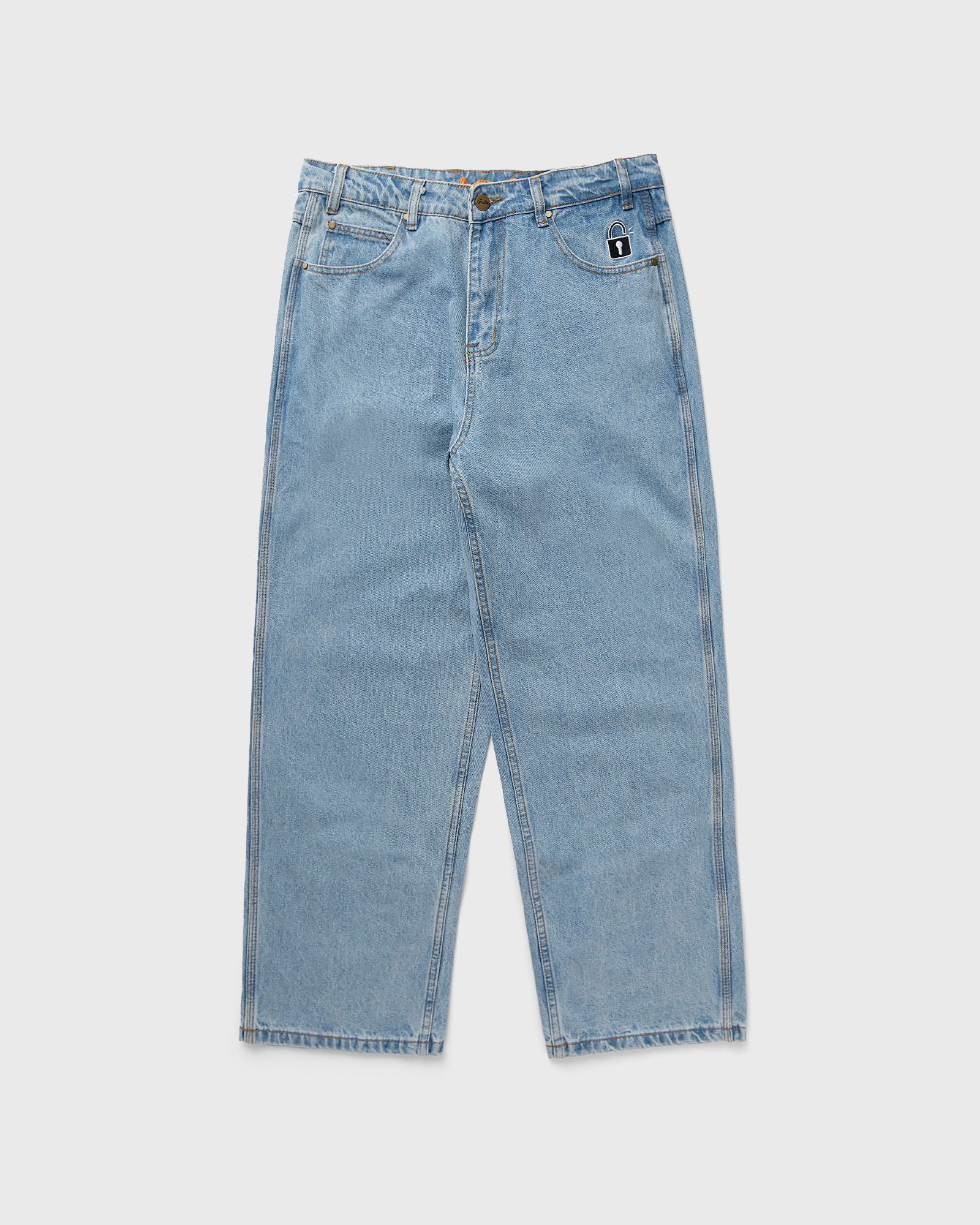 Lock Baggy Denim Jeans