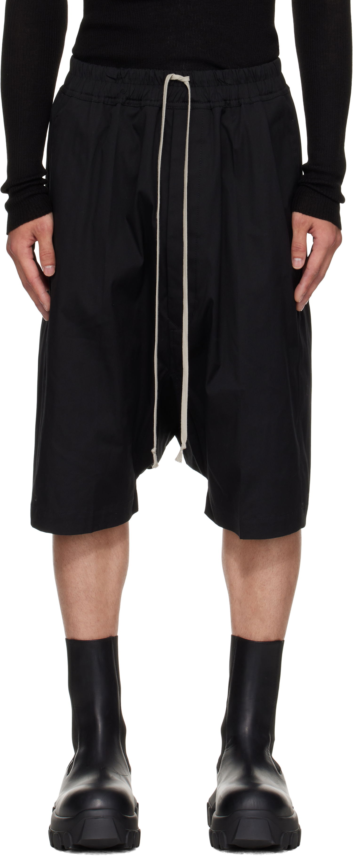 Šortky Rick Owens Rick Owens Pods Shorts Čierna | RU02E1384 TE, 0