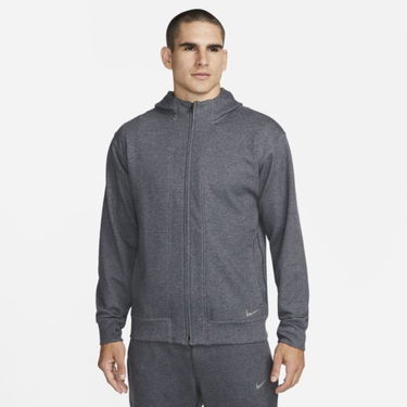 Mikina Nike Yoga Dri-FIT Full-Zip Fleece Hoodie Čierna | DQ4876-011, 0