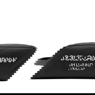 Cestovná taška Dolce & Gabbana Nylon Logo Wash Bag Black Čierna | BT0989AG182-8B956, 0