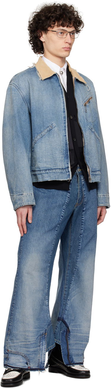 Džínsy Junya Watanabe Junya Watanabe Levi's Edition Garment Treated Jeans Modrá | WO-P210-051, 3