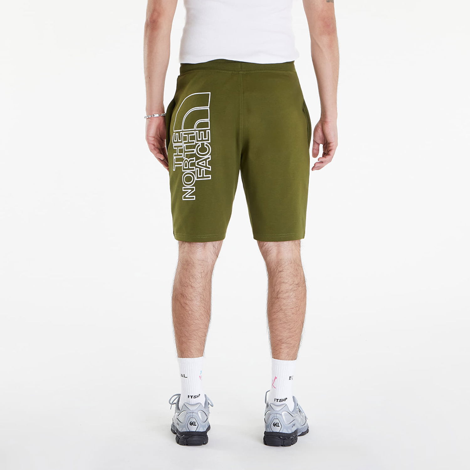 Šortky The North Face Graphic Light Shorts Forest Olive Zelené | NF0A3S4FPIB1, 1