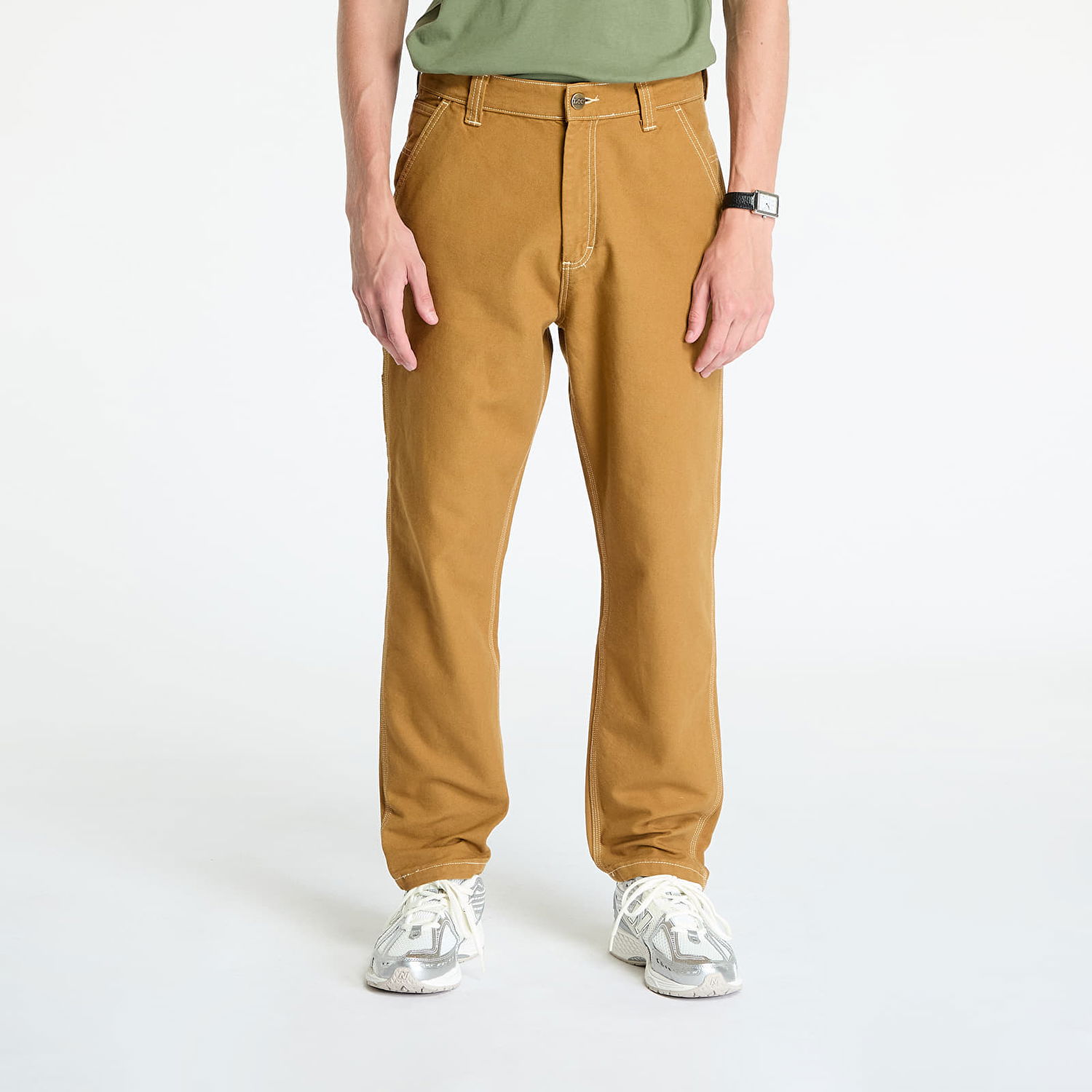 Nohavice Lee Pants Carpenter Glazed Ginger Oranžová | 112355781, 0