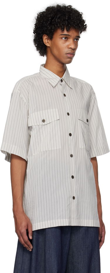 Košeľa Dries Van Noten Dries Van Noten Striped Two-Pocket Shirt Béžová | 251-020706-1524, 4