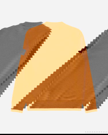 Mikina Stone Island Wool Crewneck Rust Oranžová | 7915508A3 V0013, 7