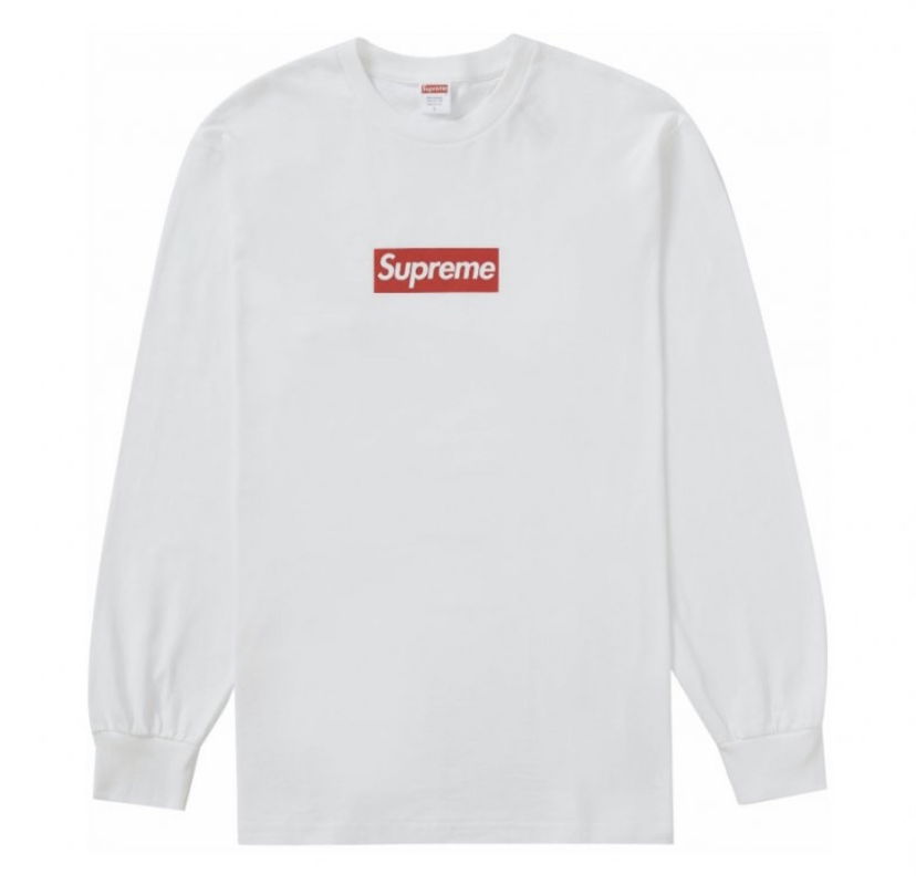 Mikina Supreme "Box Logo" Biela | SU9472