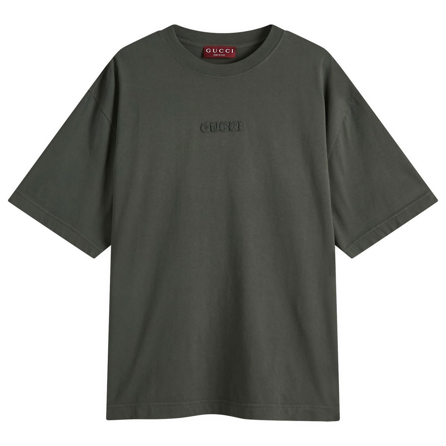 Tričko Gucci Gucci Logo T-Shirt, Size Medium Zelené | 798115-XJG54-3217, 1