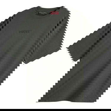 Tričko Gucci Gucci Logo T-Shirt, Size Medium Zelené | 798115-XJG54-3217, 1