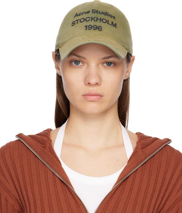 Šiltovka Acne Studios STOCKHOLM 1996 Logo Cap Zelené | C40434-, 0
