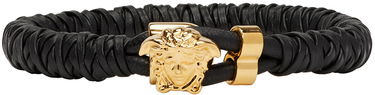 Náramok Versace Versace Woven Medusa Bracelet Čierna | DG06691 DMTN, 0
