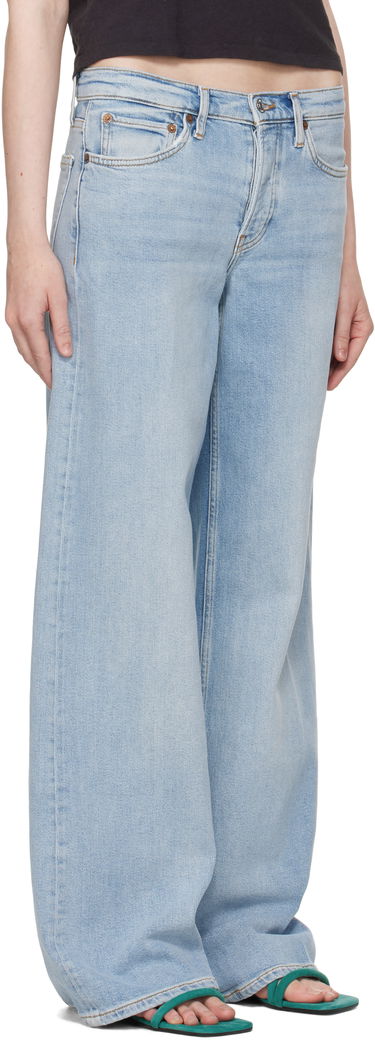 Džínsy RE/DONE Re/Done Comfort Mid Rise Wide Leg Jeans Modrá | 190-03WMRWDLG, 1