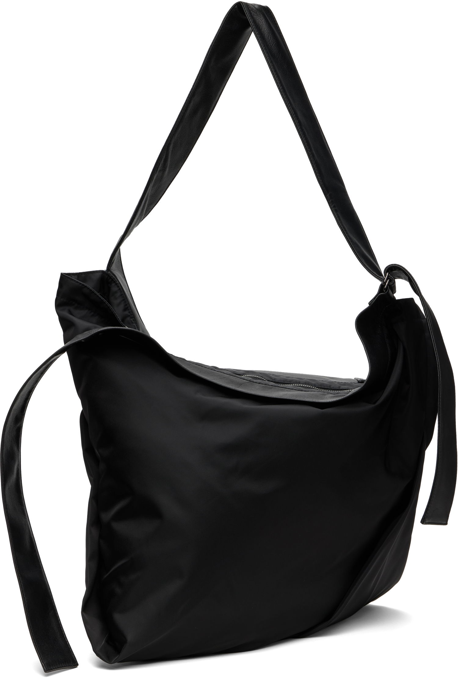 Tote bag Yohji Yamamoto YOHJI YAMAMOTO Drape Belt Tote Čierna | DP-I36-831, 1