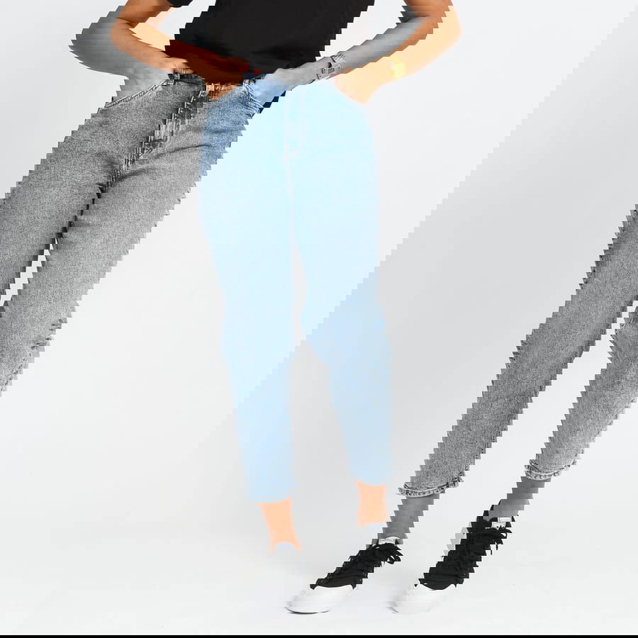 Džínsy JJXX JXlisbon Mom HW Jeans Modrá | 12203868, 0