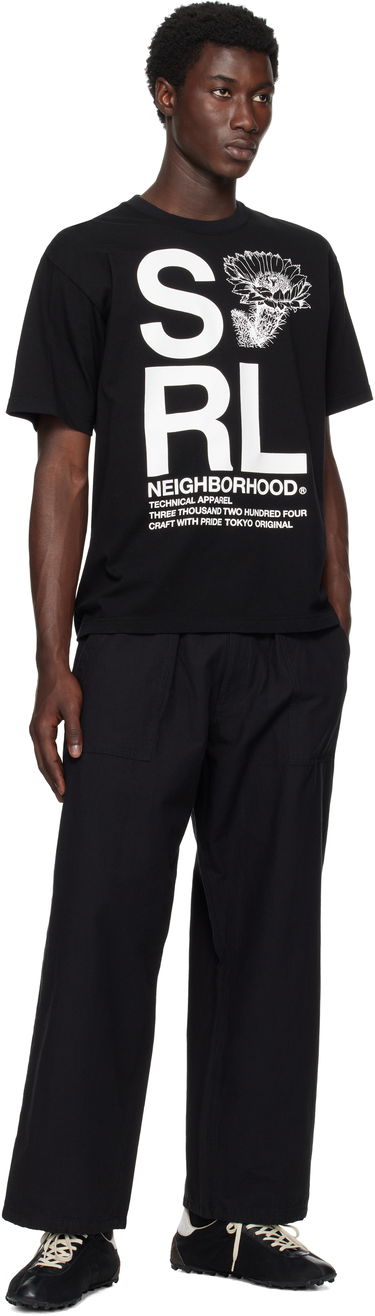 Tričko Neighborhood Neighborhood 'SRL' T-Shirt Čierna | 251PCNH-ST18, 3