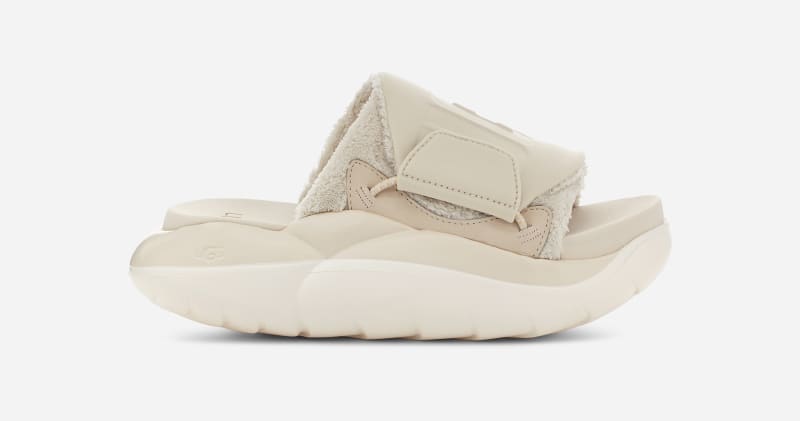 Tenisky a topánky UGG ® LA Alto Slide for Women in Sea Salt, Size 4.5 Šedá | 1125022-SSAL