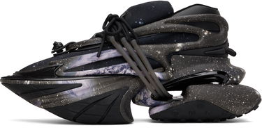Tenisky a topánky Balmain Balmain Unicorn Low Earth & Stars Print Čierna | EM0VJ309KERT, 2