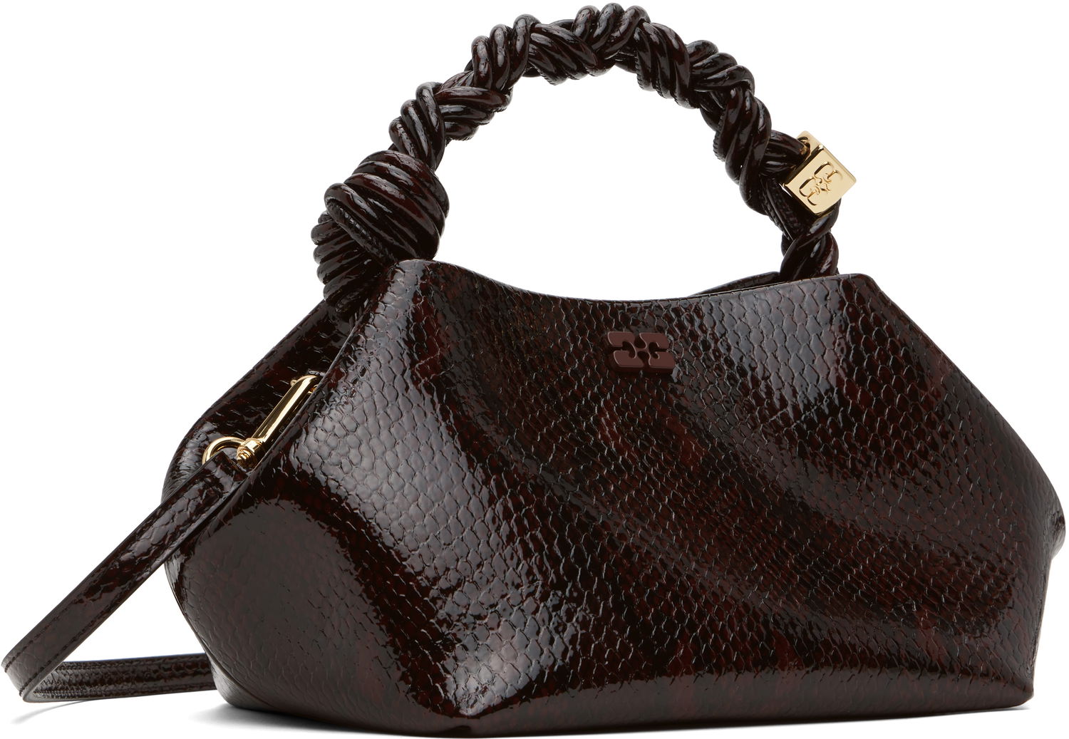 Kabelka GANNI GANNI Small Bou Bag Hnedá | A6457, 1