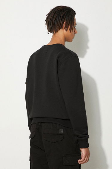 Sveter Alpha Industries NASA Reflective Crew Sweat Čierna | 178309-03, 2