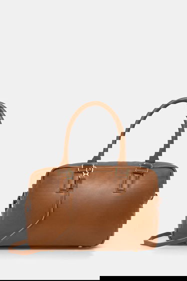 Kabelka STAND STUDIO Stand Studio Alexa Leather Satchel Bag Hnedá | 66300.7010, 0