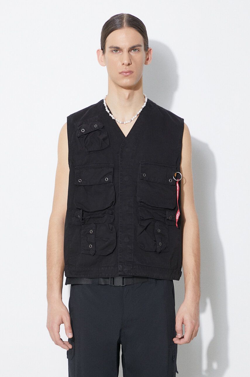 Vesta Alpha Industries Military Vest Čierna | 136113, 0