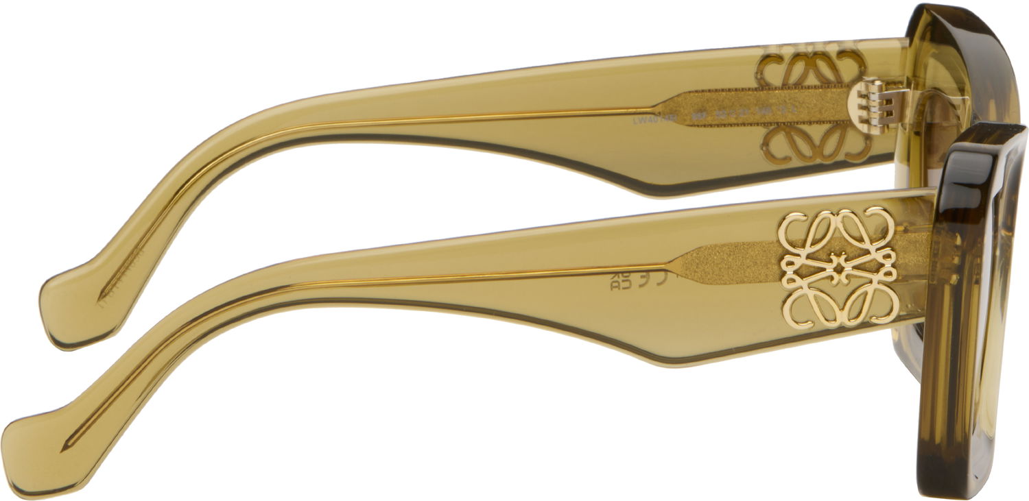 Slnečné okuliare Loewe Beveled Cat-Eye Sunglasses Žltá | LW40145IW5296F 192337241437, 1