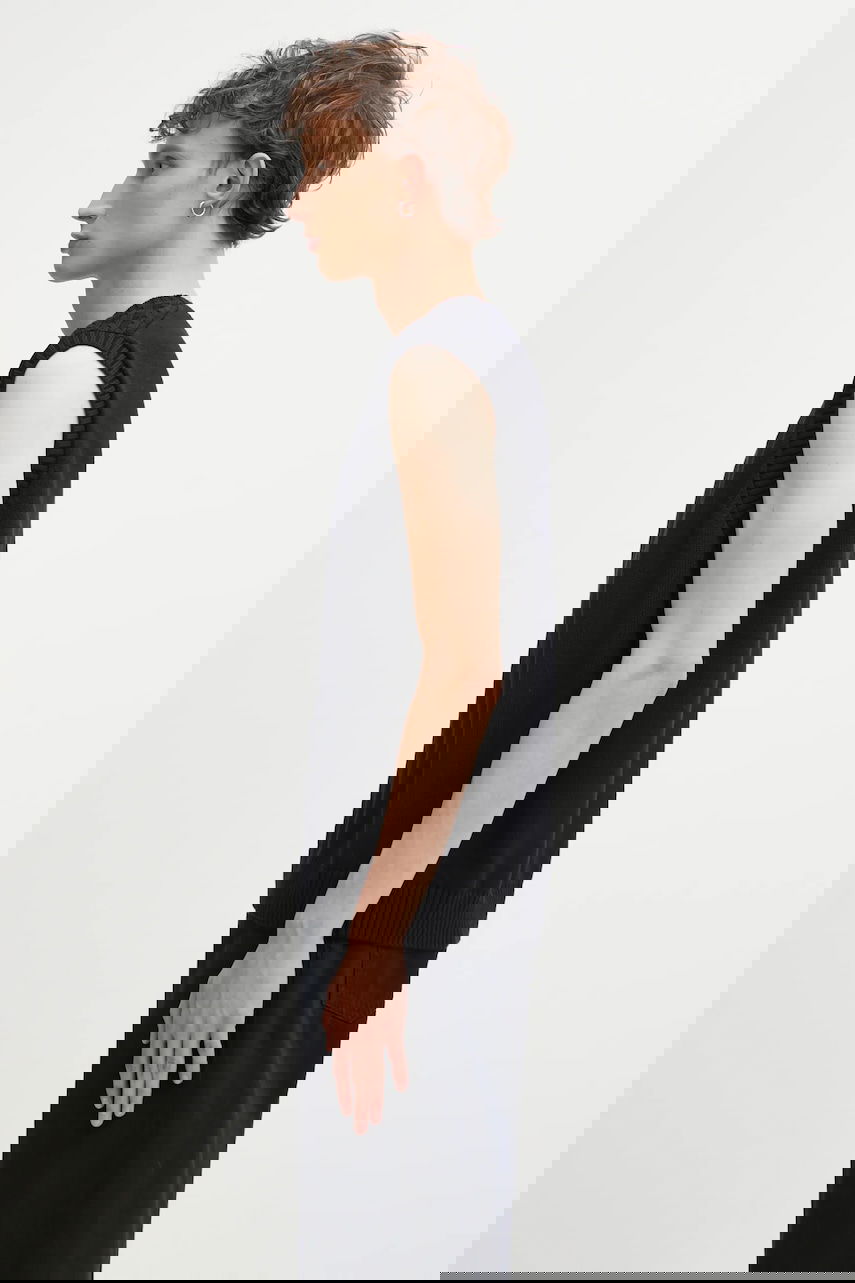 Vesta adidas Performance Premium Essentials Knit Vest Čierna | JY2651, 1