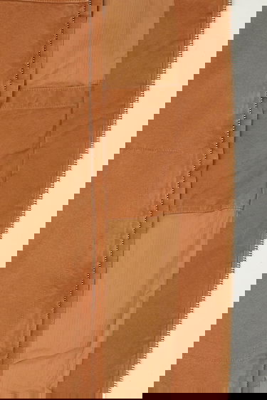 Bunda Maison Margiela MM6 Maison Margiela Collared Full-zip Utility Jacket Hnedá | SH0AM0048, 7