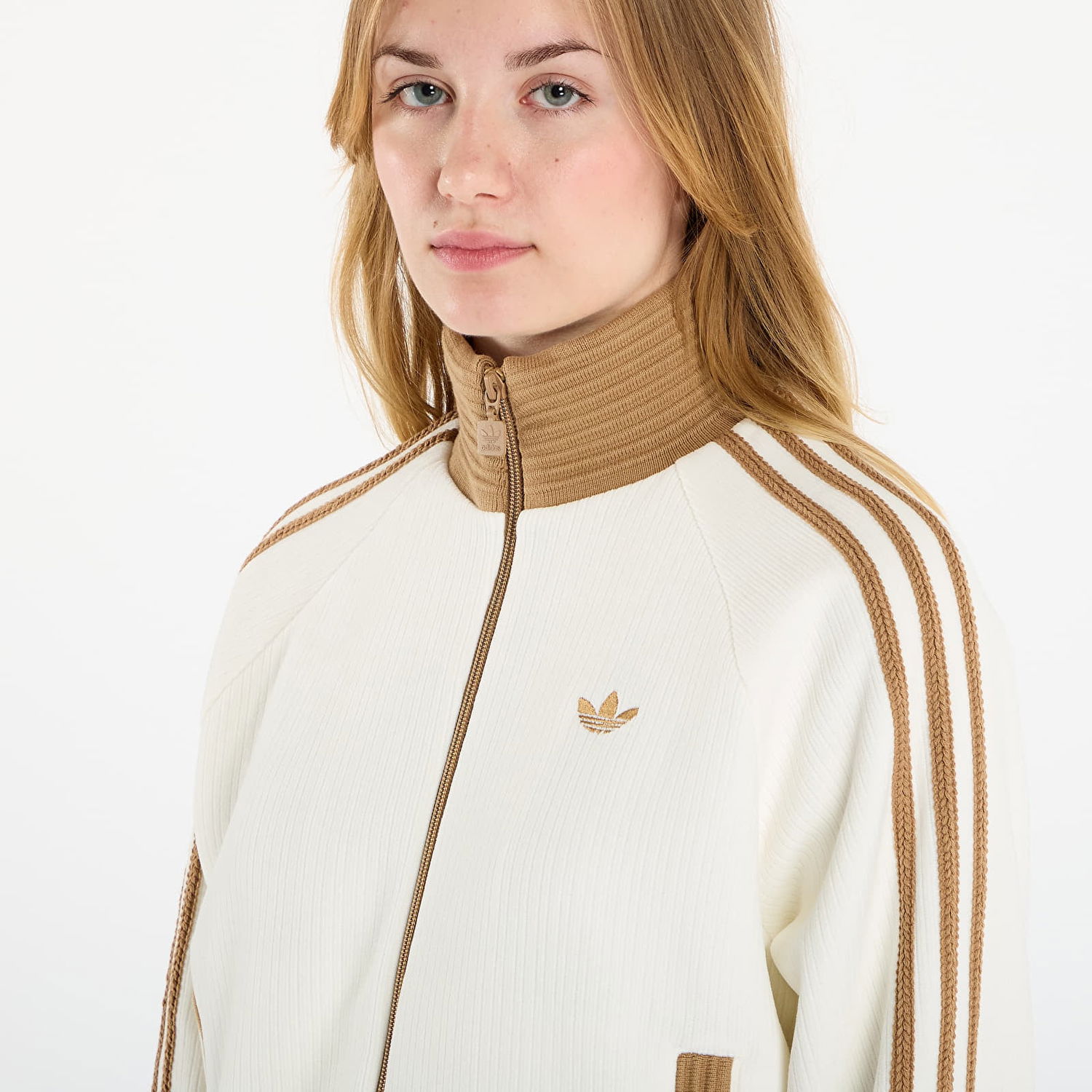 Súprava adidas Originals Velour Knit Track Top Biela | KR0062, 1
