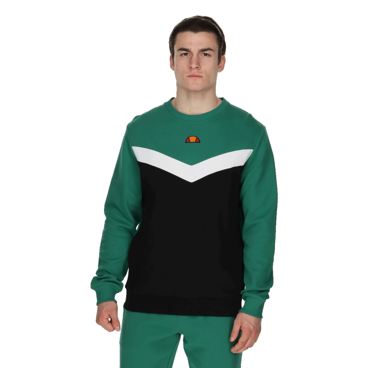 Mikina Ellesse Chevron Panel Crewneck Rôznofarebný | ELA241M603-61, 0
