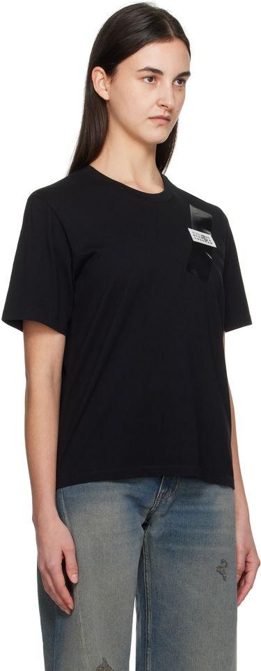 Tričko Maison Margiela MM6 Maison Margiela Taped Logo T-Shirt Biela | S52GC0336 M20048, 4