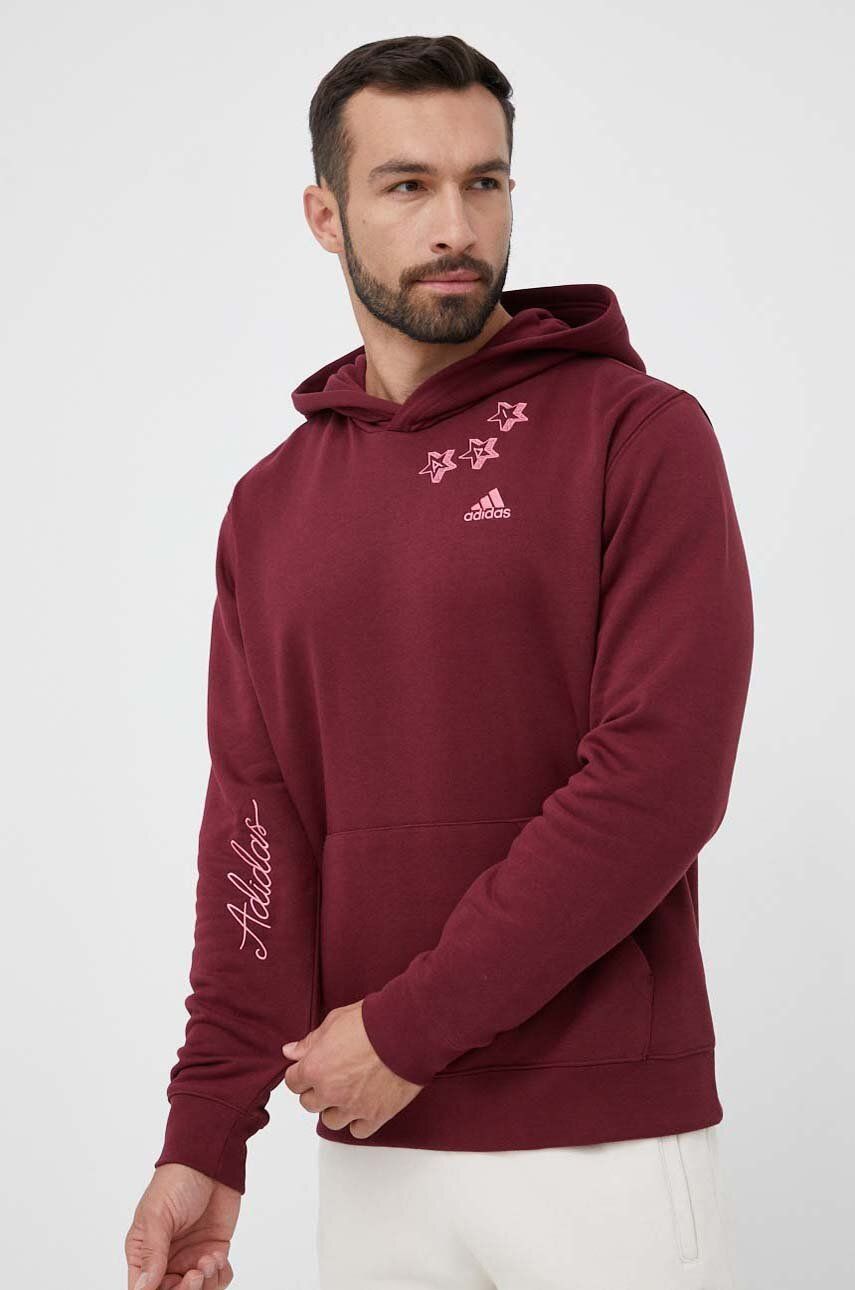 Mikina adidas Originals adidas pánská Vínová | IJ6448, 0