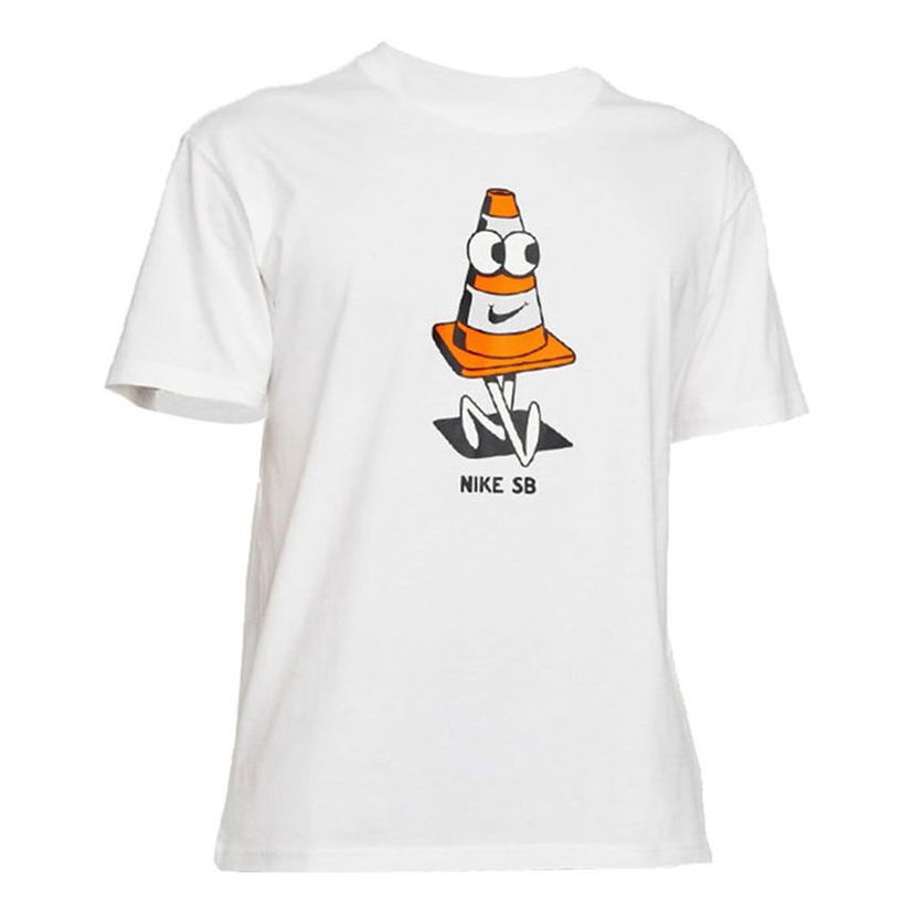 Tričko Nike SB SB Cone Cartoon T-Shirt Biela | DJ1225-100