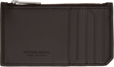 Peňaženka Bottega Veneta Leather Zipped Card Holder Hnedá | 805827 V4LQ1 2145, 0