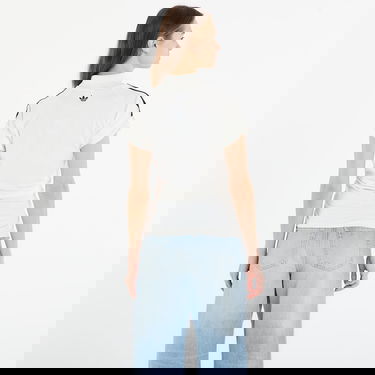 Tričko adidas Performance Reconstructed Mock Neck Short Sleeve Top Biela | KC6531, 2