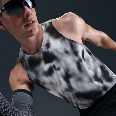 Tielko Nike Running Division Breathe Dri-FIT ADV Tank Top Šedá | HJ4146-010, 3