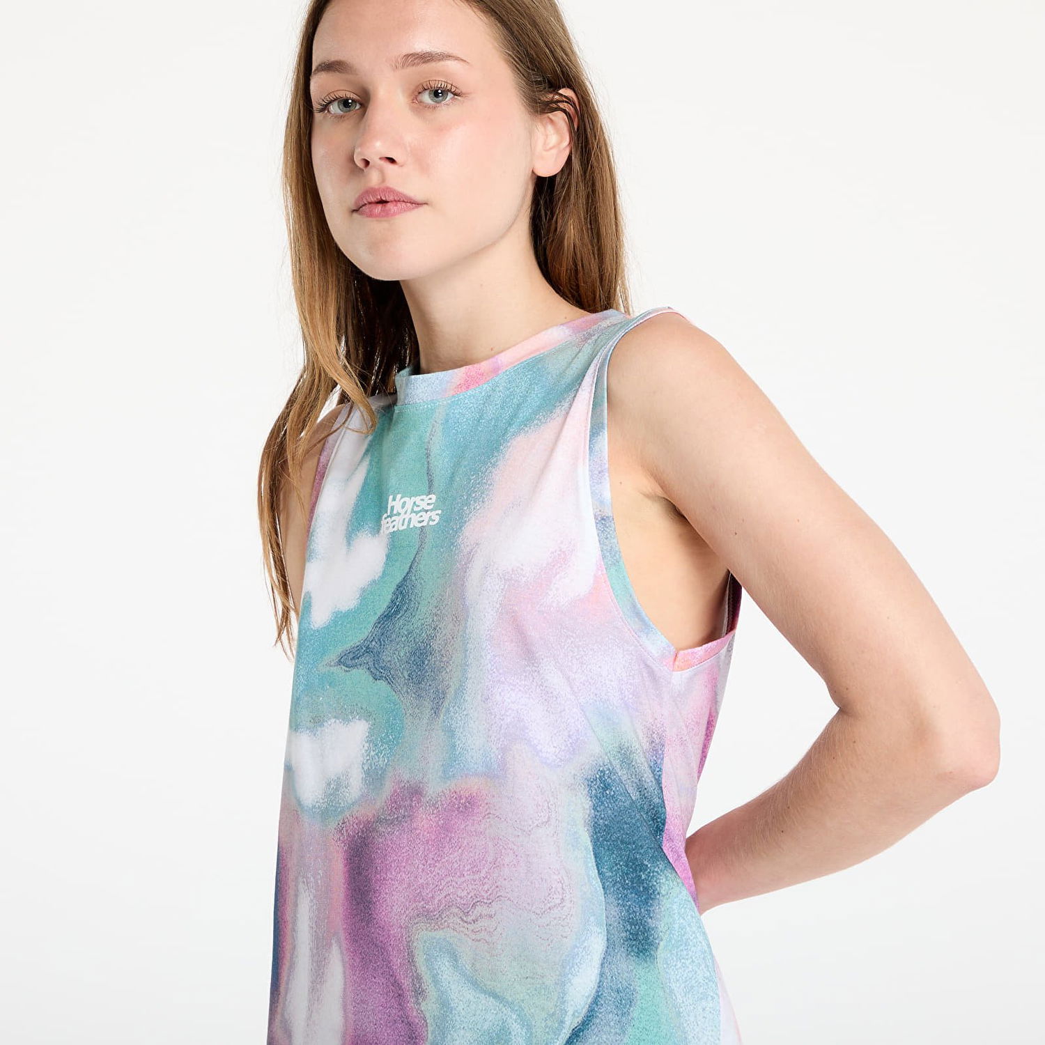 Šaty Horsefeathers Horsefeathers Nya Sleeveless Tie-Dye Dress Rôznofarebný | SW936A, 1