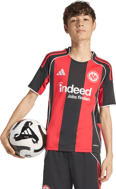 Dres adidas Performance Eintracht Frankfurt 25/26 Kids' Home Jersey Červená | JZ8777, 3