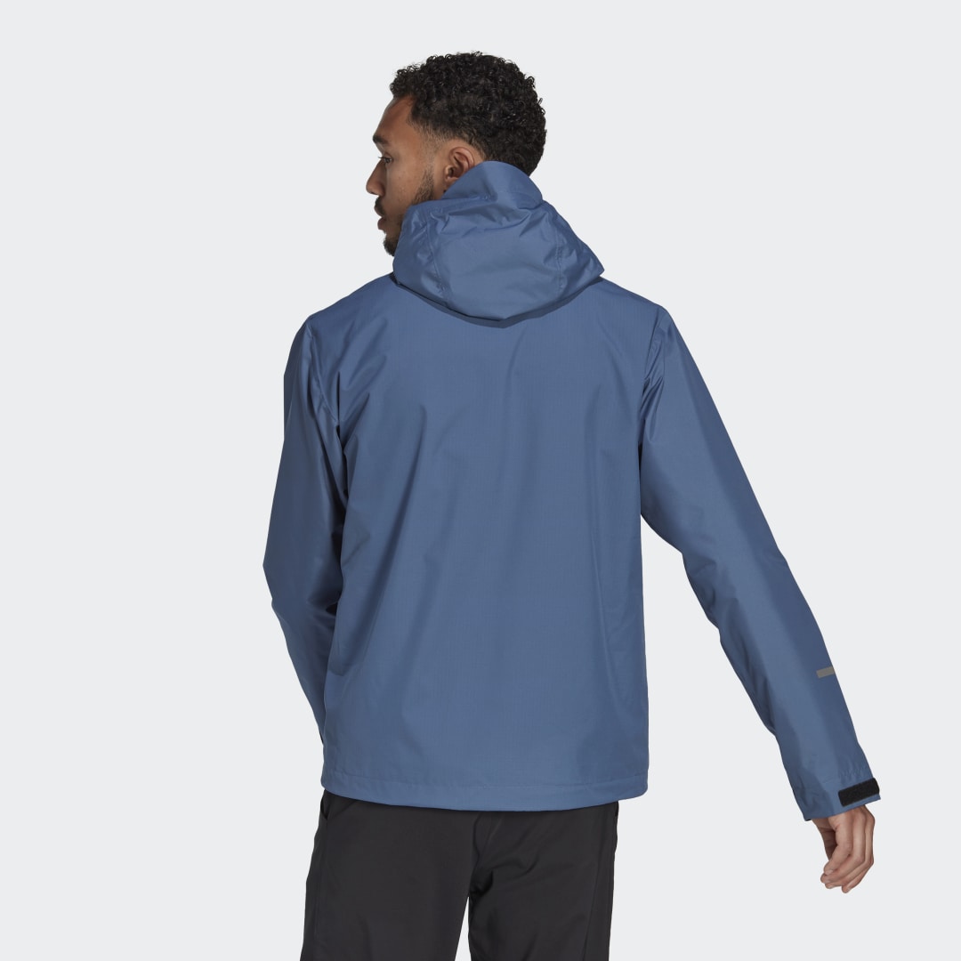 Vetrovka adidas Performance Terrex Multi RAIN.RDY 2-Layer Rain Jacket Rôznofarebný | HF0828, 1