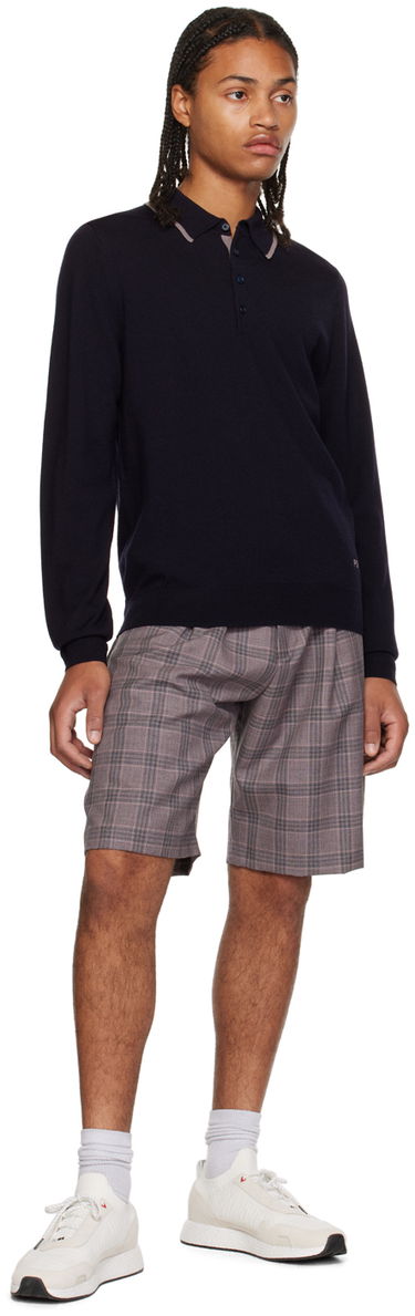 Polo tričko Paul Smith PS Paul Smith Embroidered Polo Navy | M2R-204Y-L21861, 3
